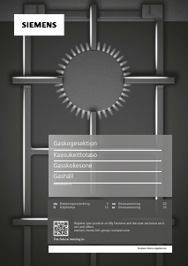 Brugsanvisning Siemens ER9A6SB70 Kogesektion