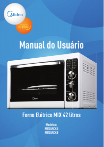 Manual Midea MG38ACK5 Forno