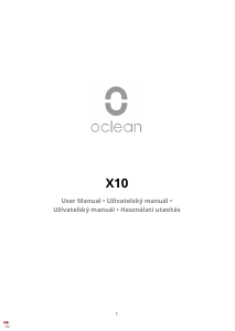 Návod Oclean X10 Elektrická zubná kefka