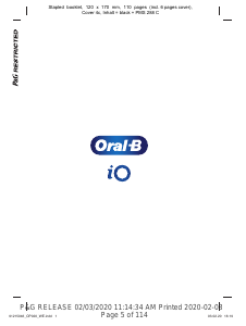 Bruksanvisning Oral-B iO Eltandborste