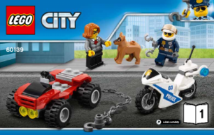 Manual Lego set 60139 City Mobile command center