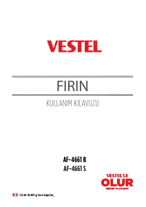 Kullanım kılavuzu Vestel AF-4661 S Fırın