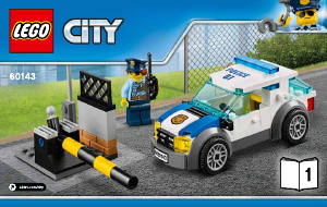 Bedienungsanleitung Lego set 60143 City Überfall auf Autotransporter