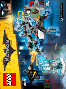Manual Lego set 70901 Batman Movie Mr. Freeze si Atacul inghetat