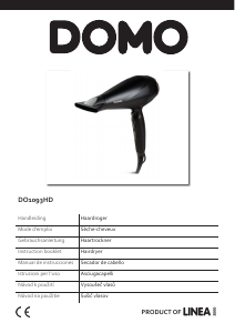 Manual Domo DO1093HD Hair Dryer