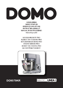 Handleiding Domo DO9079KR-promo Standmixer