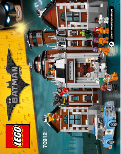 Manual Lego set 70912 Batman Movie Ospiciul Arkham