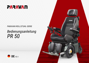 Bedienungsanleitung Paravan PR 50 Elektrorollstuhl