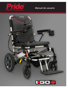 Manual de uso Pride IGO+ Silla de ruedas eléctrica