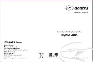 Bedienungsanleitung Dogtra ARC 800 Elektronische halsband
