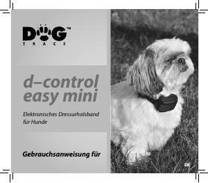 Bedienungsanleitung Dogtra ce d-control easy mini Elektronische halsband