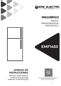 Mode d’emploi EAS Electric EMF1453 Réfrigérateur combiné