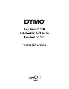 Hướng dẫn sử dụng Dymo LabelWriter 5XL Turbo Máy in nhãn