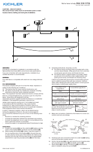 Handleiding Kichler 10789NILED Avon Lamp