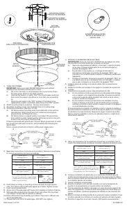 Manual de uso Kichler 10886NILED Ceiling Lámpara