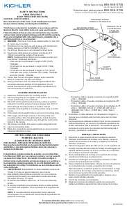 Manual de uso Kichler 15079AZT Up Lámpara