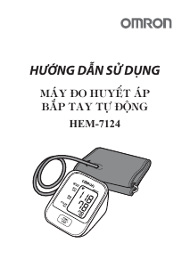 Hướng dẫn sử dụng Omron HEM-7124 Máy theo dõi huyết áp