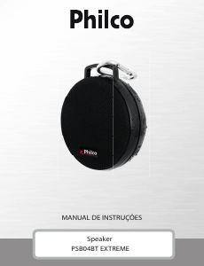 Manual Philco PBS04BT Altifalante