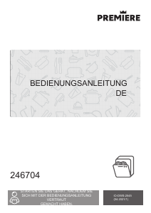 Bedienungsanleitung Premiere EGSP 24670V Geschirrspüler