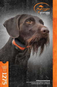 Bedienungsanleitung SportDOG SportTrainer SD-1275E Elektronische halsband