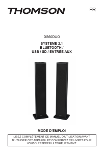 Manual de uso Thomson DS60DUO Altavoz