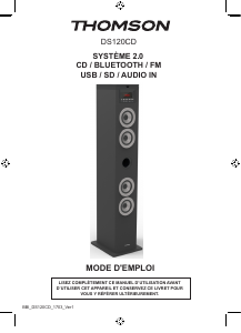 Mode d’emploi Thomson DS120CD Haut-parleur