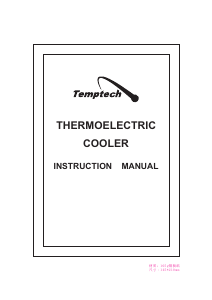 Handleiding Temptech FW8GB Wijnklimaatkast