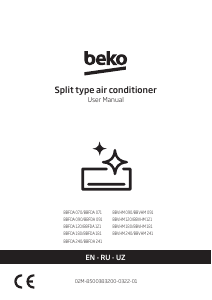 Manual BEKO BBFDA 181 Air Conditioner