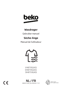 Handleiding BEKO DH8733GA01 Wasdroger