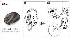 Manual Trust 20783 Kerb Mouse