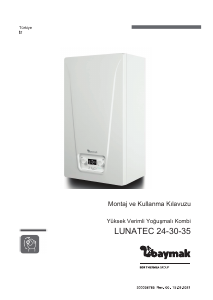 Kullanım kılavuzu Baymak LUNATEC 24 Kombi