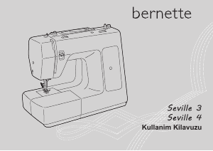 Kullanım kılavuzu Bernina Bernette Seville 3 Dikiş makinesi