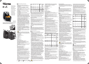 Instrukcja Tristar FR-6983PR Frytkownica