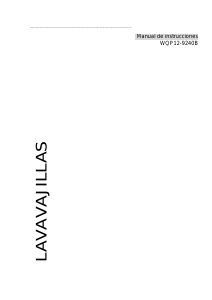 Manual de uso Aspes AL025X Lavavajillas