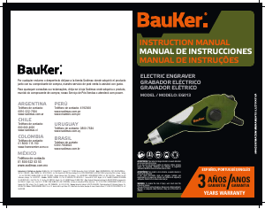 Manual de uso BauKer EG013 Grabador