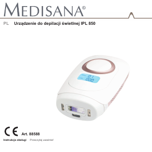 Instrukcja Medisana IPL 850 Urządzenie IPL