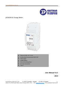 Handleiding Eastron DCM230 Energiemeter