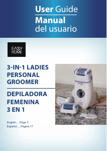 Handleiding EasyHome 50059 Epilator