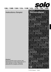 Mode d’emploi Solo 130H Débroussailleuse