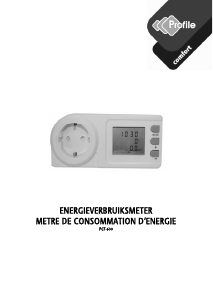 Manual de uso Profile PCF-600 Medidor de energía