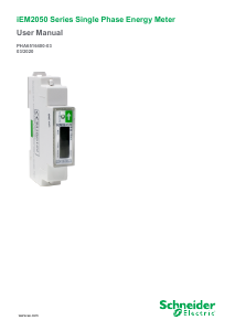 Handleiding Schneider iEM2055 Energiemeter