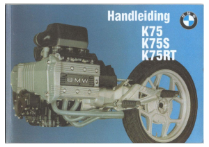 Handleiding BMW K 75 (1995) Motor