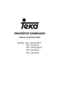 Manual de uso Teka NFL 340 Frigorífico combinado