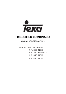 Bruksanvisning Teka NFL 340 Kyl-frys