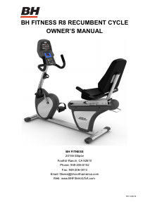 Handleiding BH Fitness R8 Hometrainer