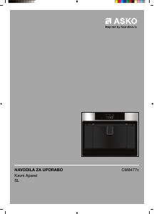 Priročnik Asko CM8477B Kavni aparat