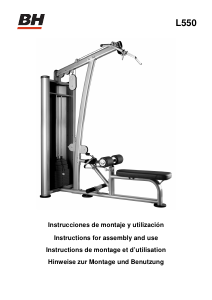 Bedienungsanleitung BH Fitness L550 Kraftstation