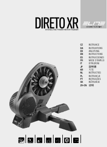 Manual Elite Direto XR Rolo de bicicleta