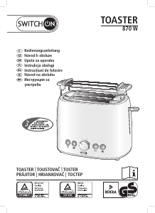 Instrukcja Switch On TO-A203 Toster