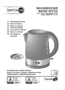 Bedienungsanleitung Switch On WK-A201 Wasserkocher